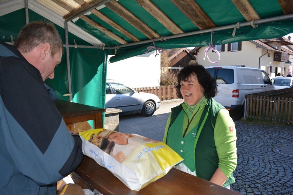 Immer recht freundlich - Das Team vom Bauernmarkt Isen