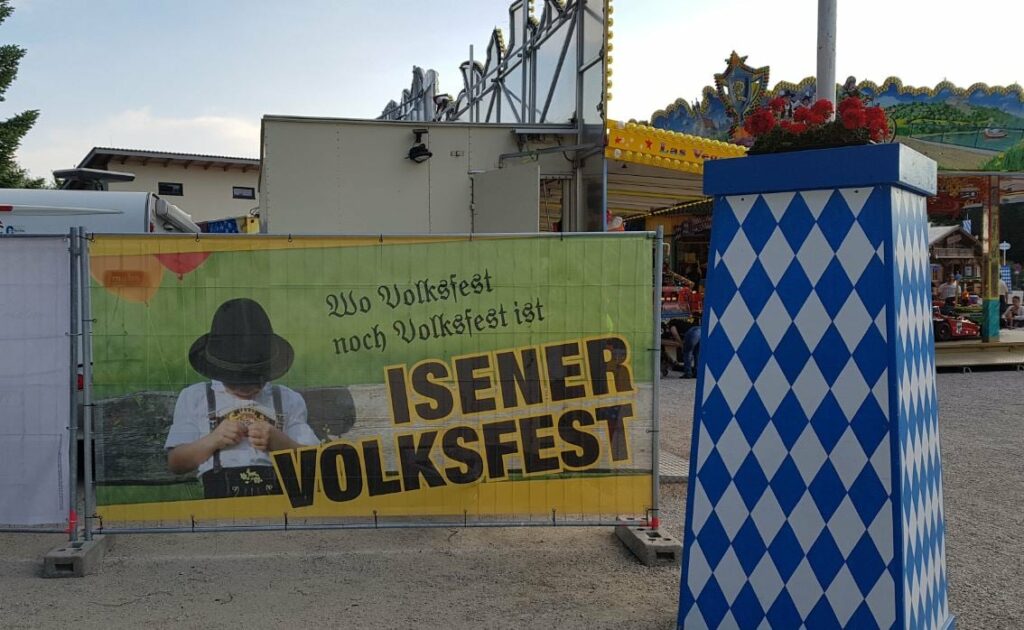 Volksfest Isen auf September 2021 verschoben